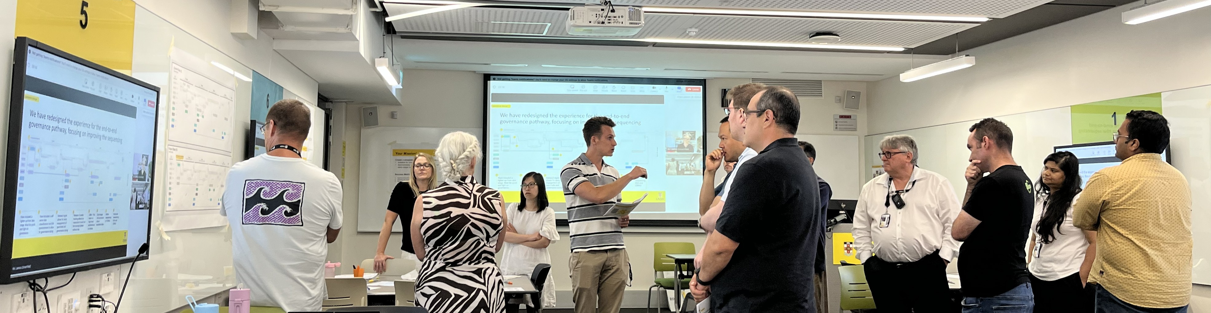 Workshop reviewing the redesigned end-to-end governance pathway